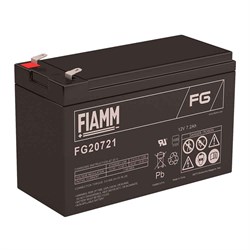 Аккумулятор FIAMM FG20721 (12В, 7.2Ач) AGM - фото 4931
