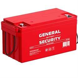 Аккумулятор General Security GS 65-12 (12В, 65Ач) AGM - фото 4933