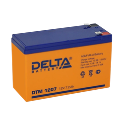 Аккумулятор Delta DTM 12200 L (12В, 200Ач) AGM - фото 5099